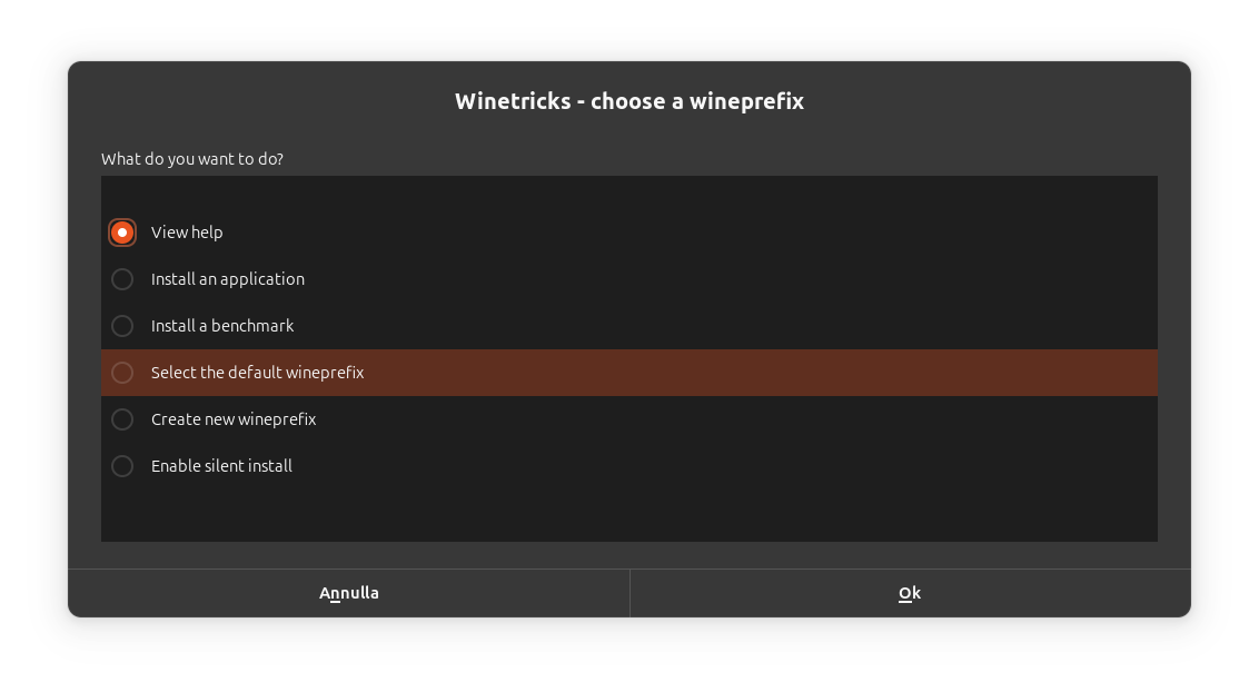 Winetricks